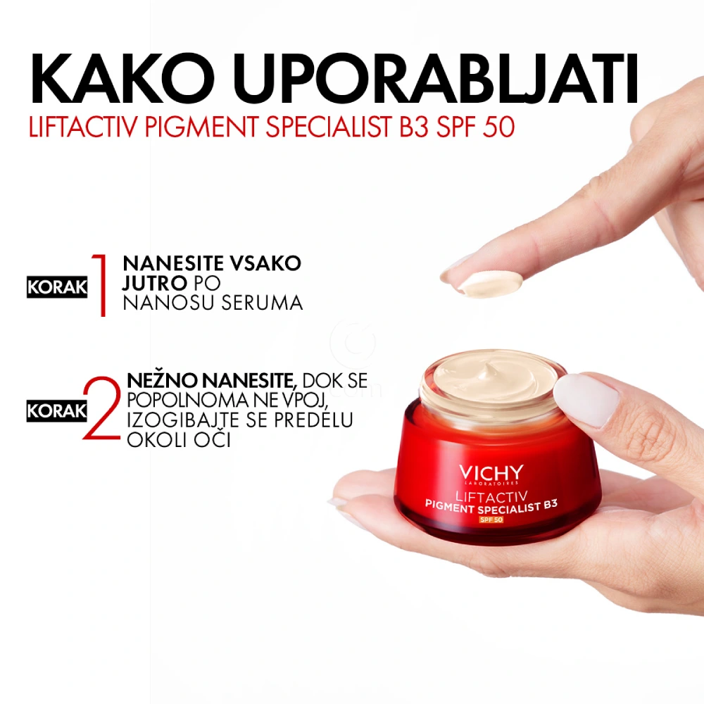 Vichy Liftactiv B3 Anti-Dark Spots, krema proti hiperpigmentacijskim madežem in gubam - ZF50 (50 ml)